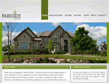 Tablet Screenshot of parksiderealtyky.com